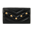 Chanel V-Stitch Long Wallet, front view